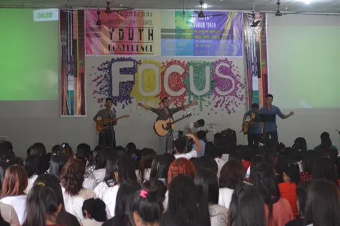 Tali Ang & Team leading Praise & Worship