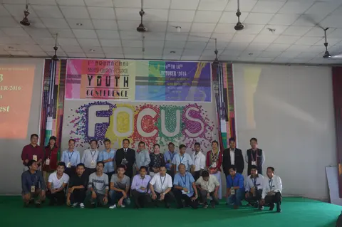 Various Associations/Councils Youth Secretaries alongwith Conference Speaker, Resource Persons & Worship Team Members 