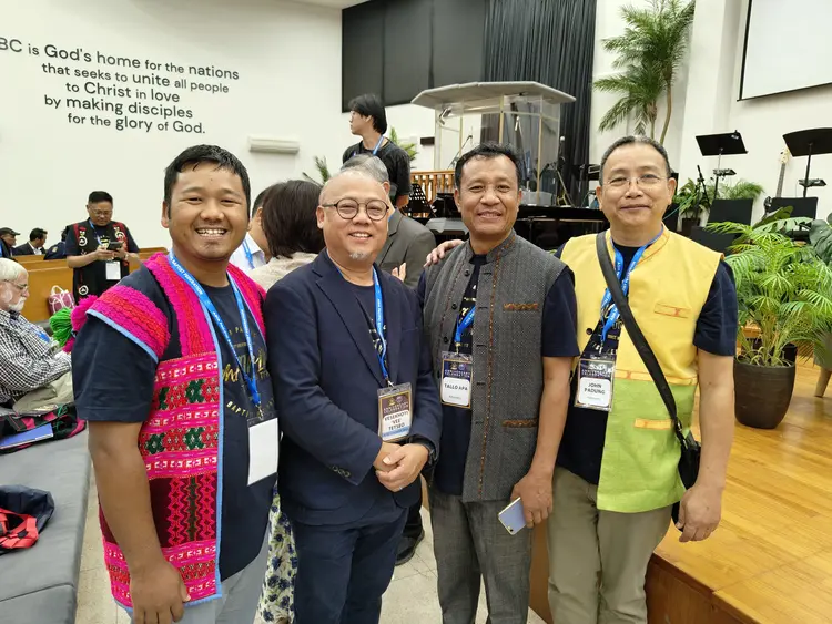 With Rev. Vee GS APBF